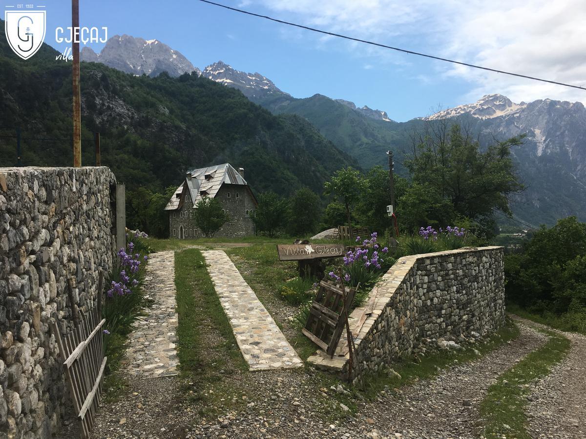 Villa Gjecaj Guesthouse And Restaurant Theth Exterior photo